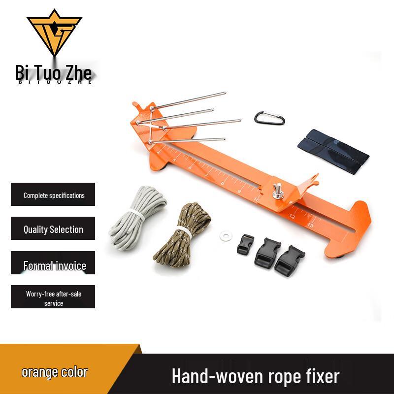 Станок для плетения паракордовых браслетов на открытом воздухе