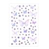 Cartoon Butterfly Rhinestone Face Stickers for Kids Self-Adhesive Gem Stickers for Stage Performance Makeup DIY Girl Dress Up Party Props