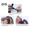 1 Set Hair Extension Tool Kit with 405nm LED UV Light Hair Extension Machine Professional Home Salon Barber Hair Extension Remover Tools