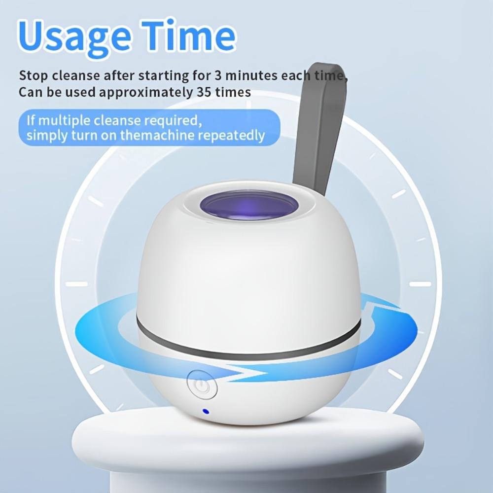 Clean in 180 Seconds Rechargeable Cleaning Case UV Light Small Object Product Cleaner Travel