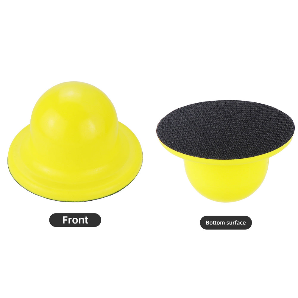 Hand Sanding Disc Holder Sand Paper Backing Polishing Pad Grinding Block PU Foam Sanding Disc  For Auto Body and Automotive Use