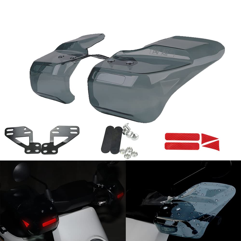 Loveyes Motorcycle Knuckle Shelters of with Extended Cold Stone and Rain Universal Cover for Motorcycles and Scooters Guards/Hand (Set 2) Design,
