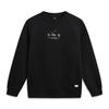 Li Ning DNA-serie Vintersporter Inspirerad Begränsad Amerikansk Retro Casual Mode Mångsidig Logotyp Rundhalsad Tröja Sweatshirt Herr sweatshirt AWDWC13-3