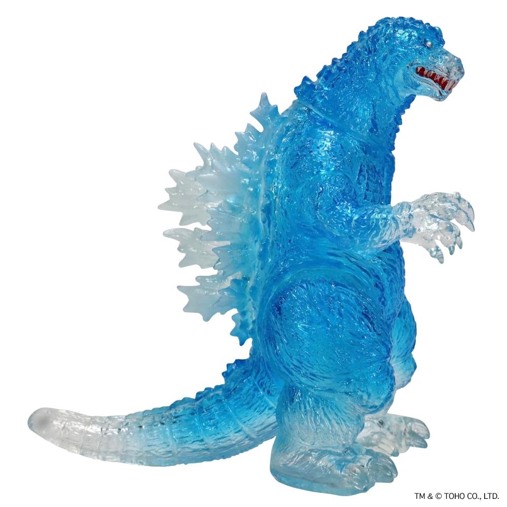 Ccp Middle Size Series Godzilla EX 3rd Godzilla [2001] Clear Blue Ver. PVC Painted Finished Figure