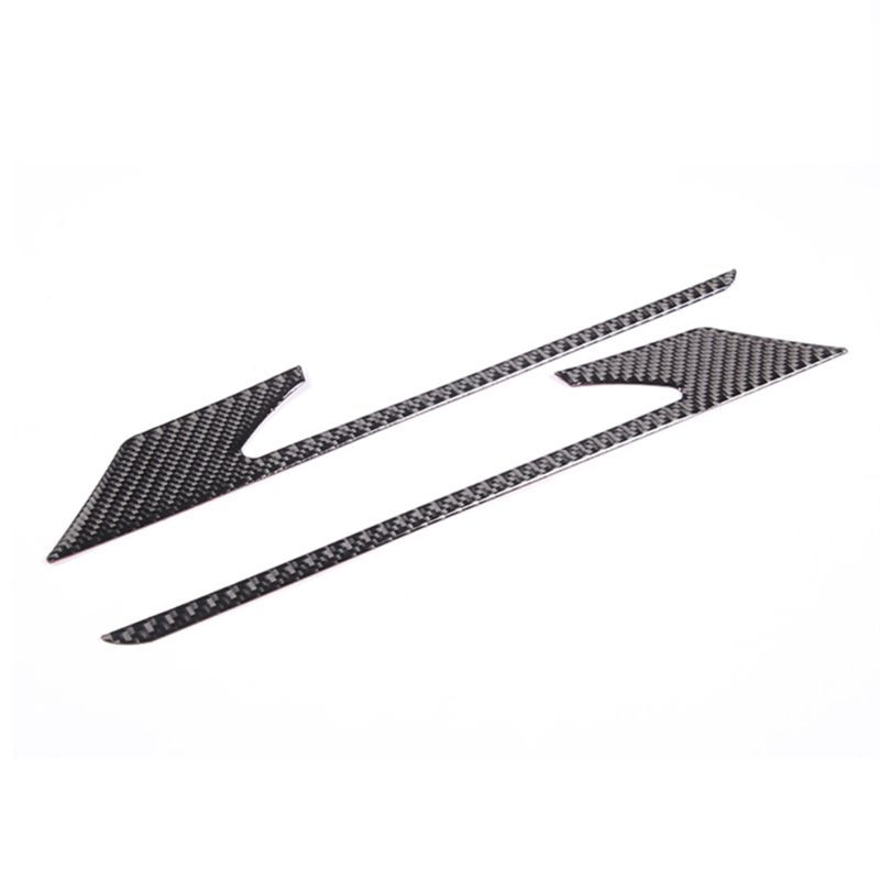 Authentic Fog Light Eyebrow Soft Carbon Fiber Fog Light Eyebrow Sticker Accessories For BMW 8 Series G14 G15 G16 -