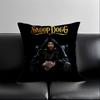 Saint Jesus S-Snoop D-Dogg Music Pillow Case Anti-Dustmite Pillowcase Invisible Zipper Silky Short Plush Sofa Cushion Cover