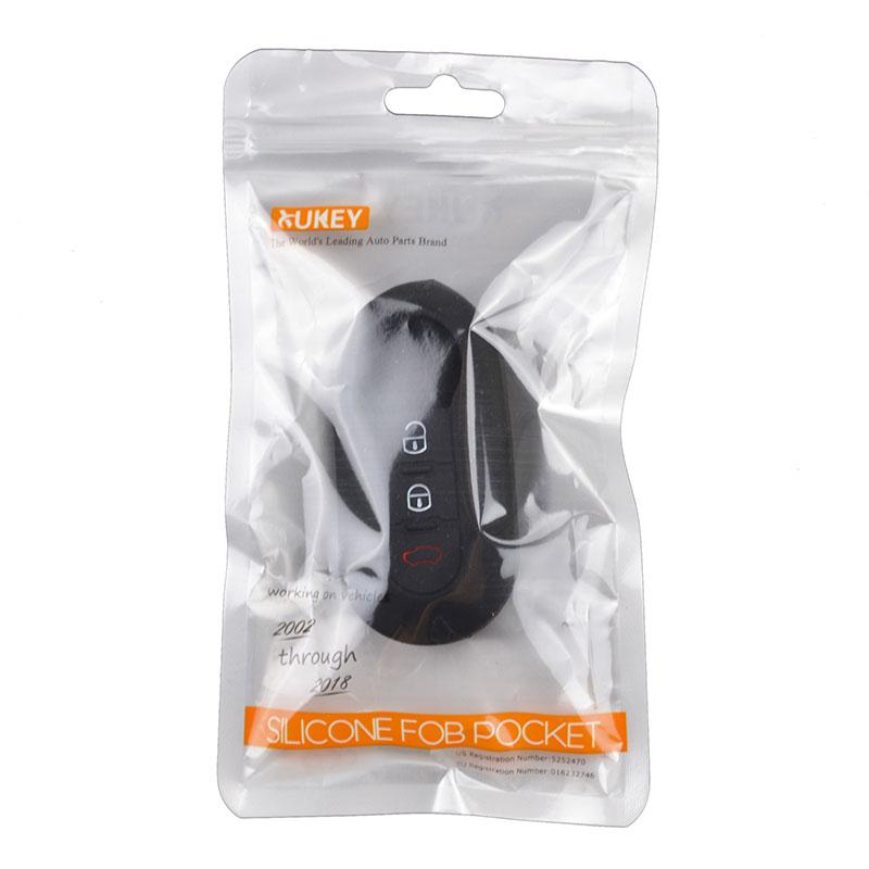 3 Button Silicone Key Cover Fit For Fiat 500 Panda Punto Bravo Lancia Ypsilon Stilo Ducato Delta Remote Hull Case Fob Protector