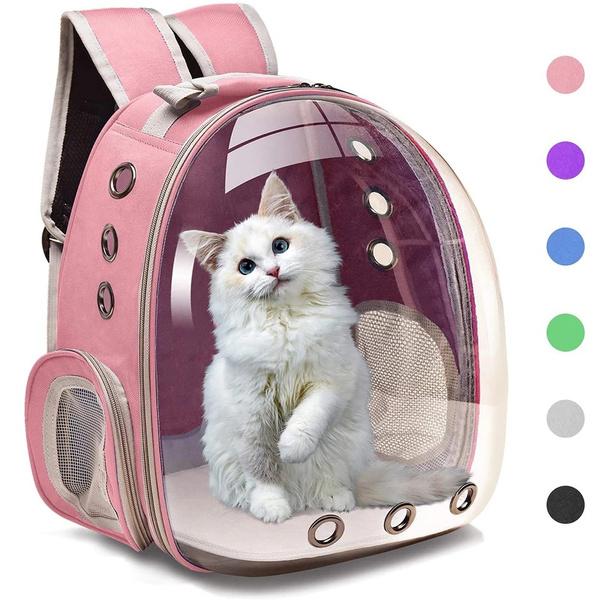 cat carry backpack with window