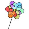 Pin-wheel Funny Colorful Three Layers Bee Beetle Windmill Wind Spinner Pinwheels for Decoration
