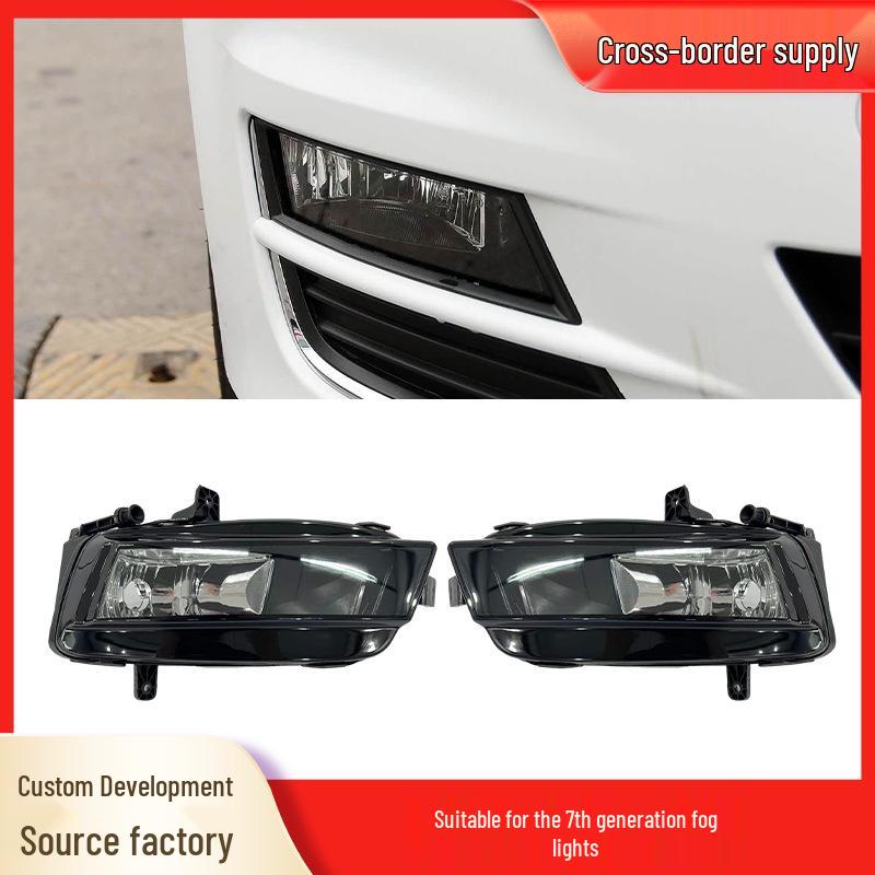 Противотуманные фары для Volkswagen Golf 7 (2014-2020 гг.) - Передние противотуманные фары чёрный