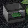 Stone Texture Reptile Feeder Bowl ABS Resin Feeding Bowl Dish New Water Dish Feeder  Pet Crawler