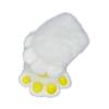 Faux Furs Animal Foxes Paws Mittens Halloween Cosplay Costume Accessories Cats Paws Gloves with Claws Fursuit Gift
