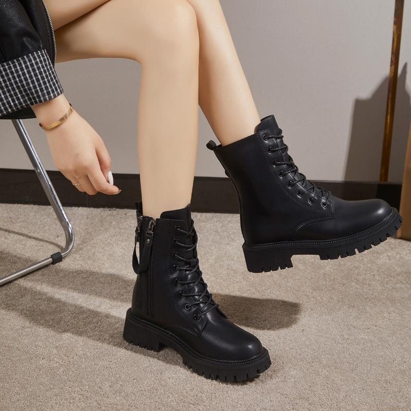 Fashion 2025 Winter Shoes Boots Women Large Size Non-slip Women's Snow Boots Genuine Leather Warm Women's Ankle Boots