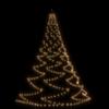 Arbre mural à LED - 5 m - 720 LED - Blanc chaud - Métal - Électrique