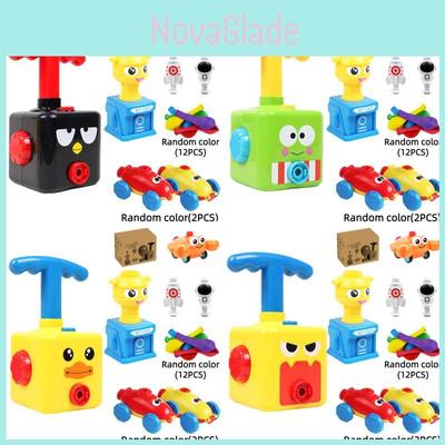 Power Balloon Car Hot Selling Children's Toy With Inertial Press Function