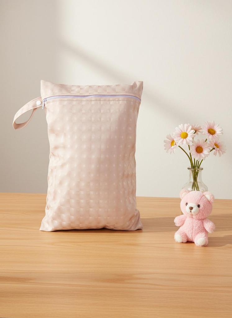 Recycled PU Travel Storage Bag with Separate Compartment for Clothing & Toiletries