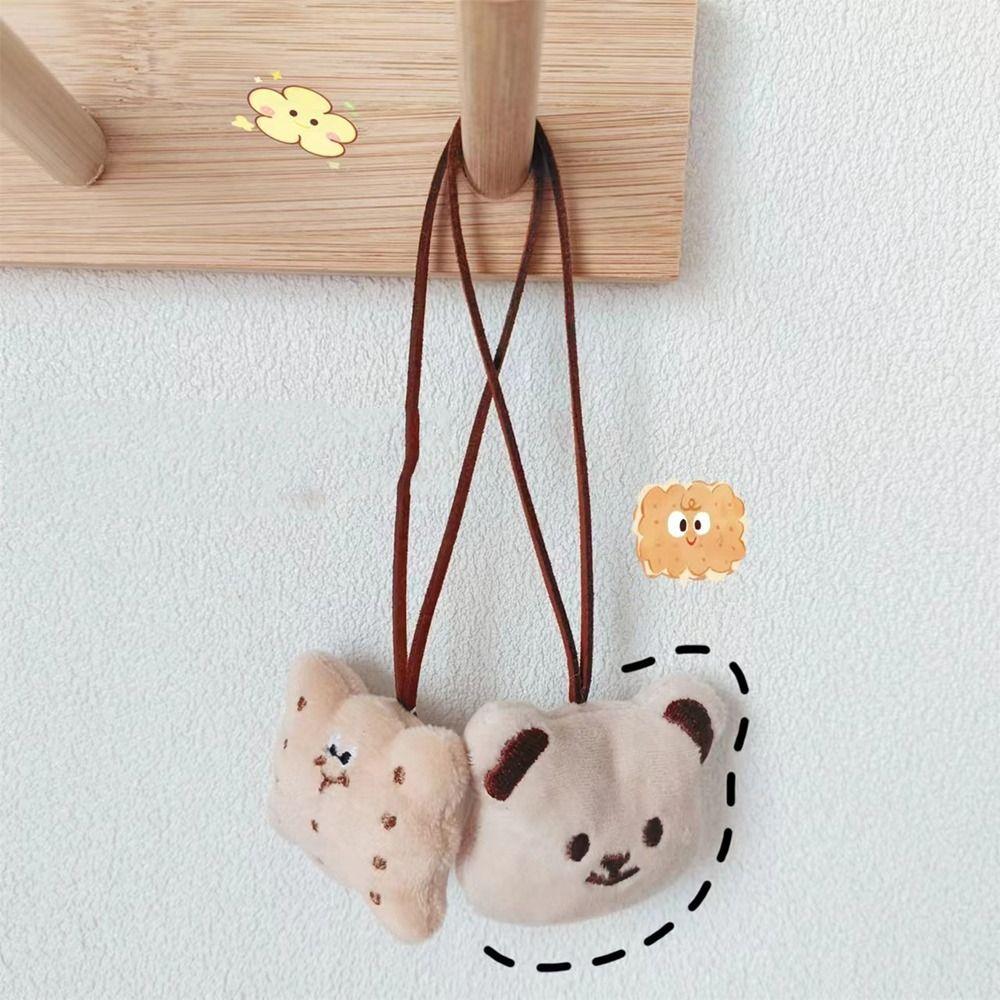 Cloth Bear Bag Pendant Cookie Animal Lanyard Casual Cue Backpack Decoration Decorations