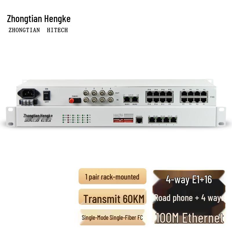 ZT-HEK Multi-Service Optical Fiber Multiplexer