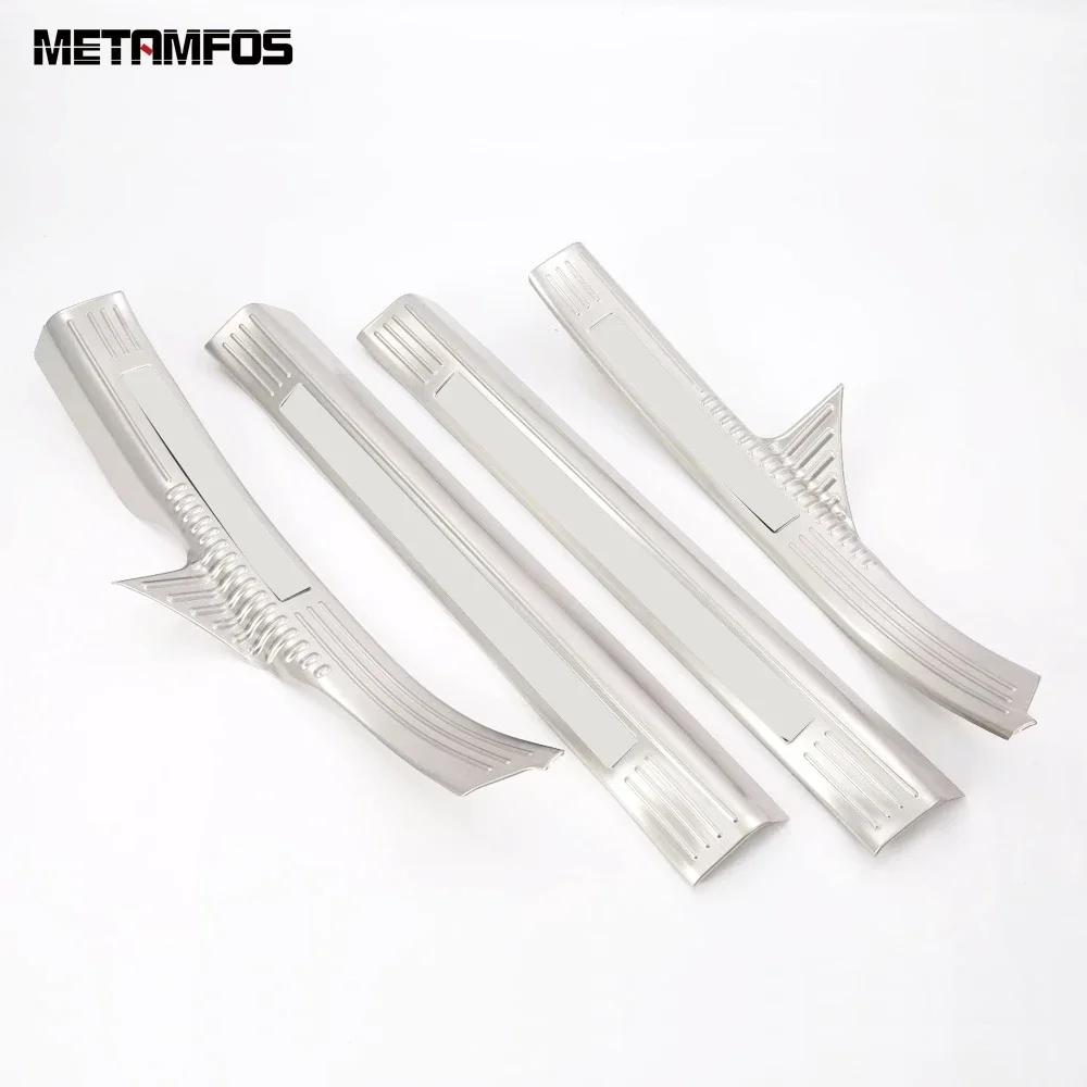 Accessories For Nissan Altima -  2024 2025 Stainless Steel Interior Door Sill Scuff Plate Welcome Pedal Entry Guard Stainless Steel