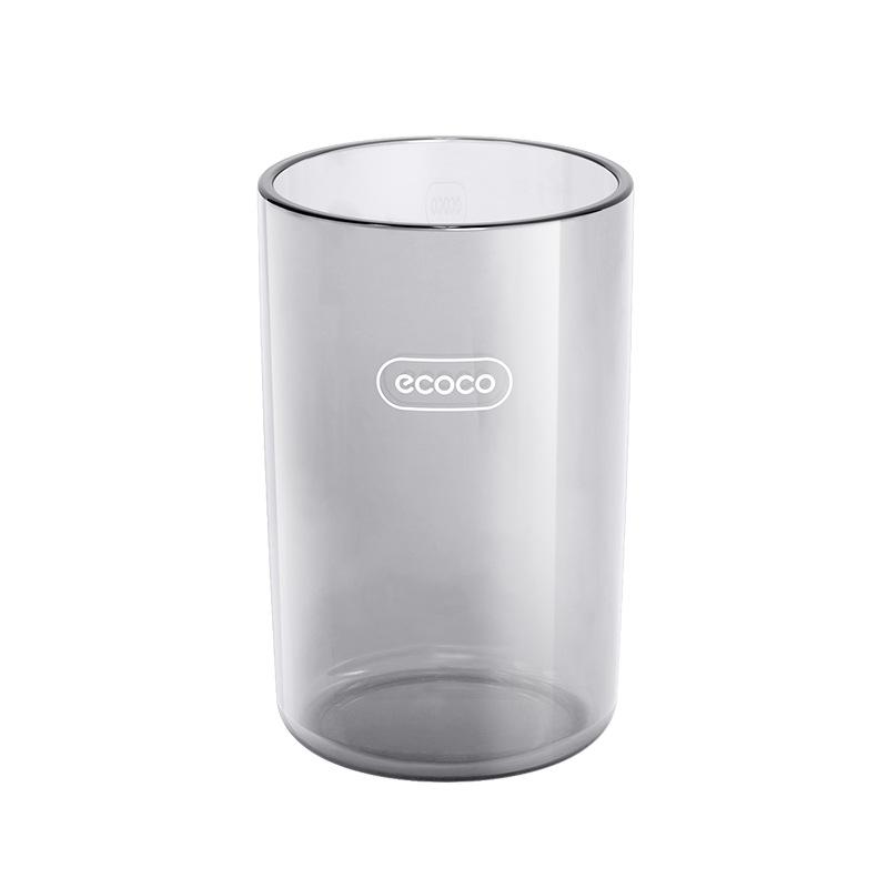 Mouthwash Cup High Aesthetic Light Luxury Toothbrush Cup Creative Transparent Toothbrush Cup Household Thickened Plastic Wash Cup Tooth Cylinder 301-400ml