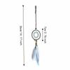 1pcs Handmade Car Hanging Decor Small Size Feather Dream Catcher Dream Catcher Pendant  Home Decor
