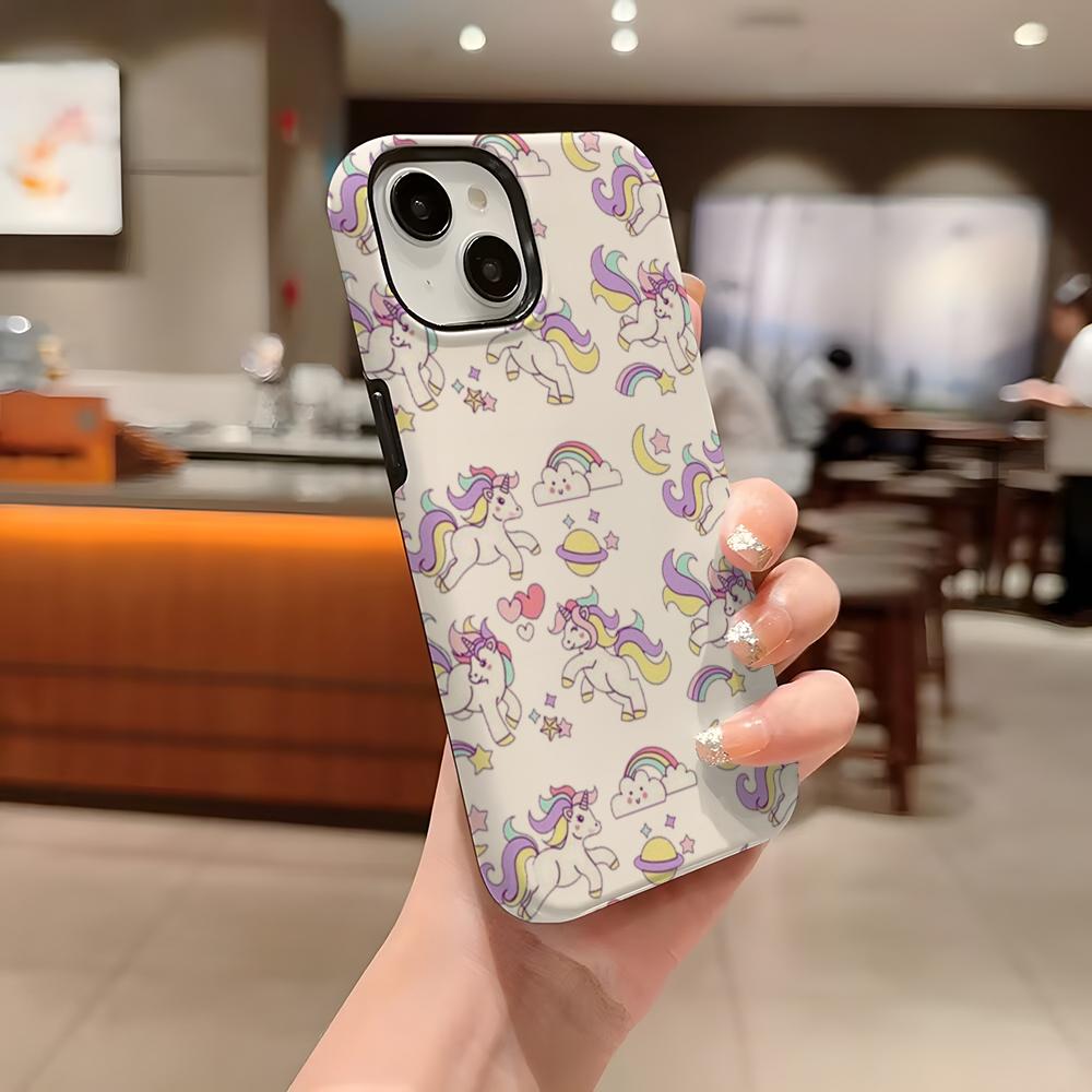 Cute H-Hippos Phone Case For Iphone 16 Pro Max 15 13 14 12 11 14 Pro Max 15 Pro Max Two-in-one Cover