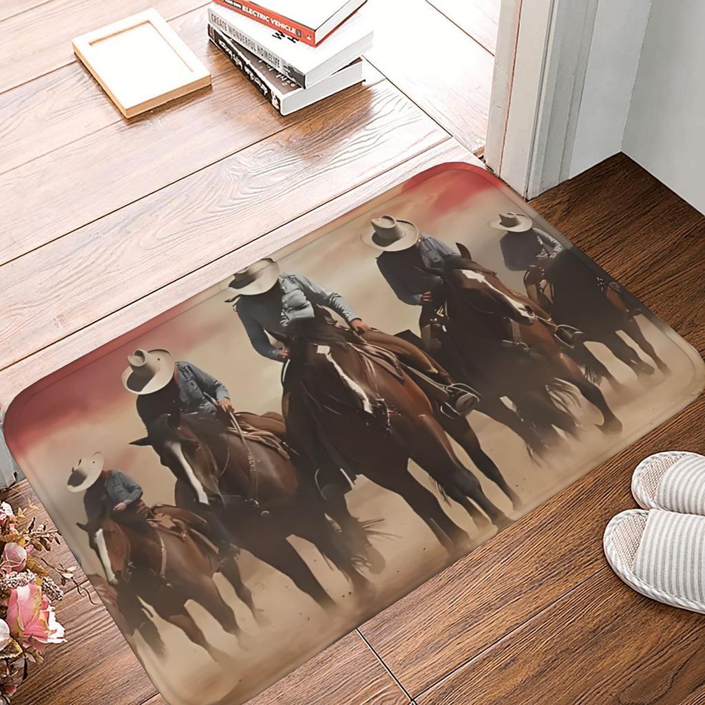 1PC Metropolis Skyline Kitchen Rug Non-Slip Door Mat Pop Design Bathroom Rug Bath Mat Carpet for Home Sink Laundry Decor