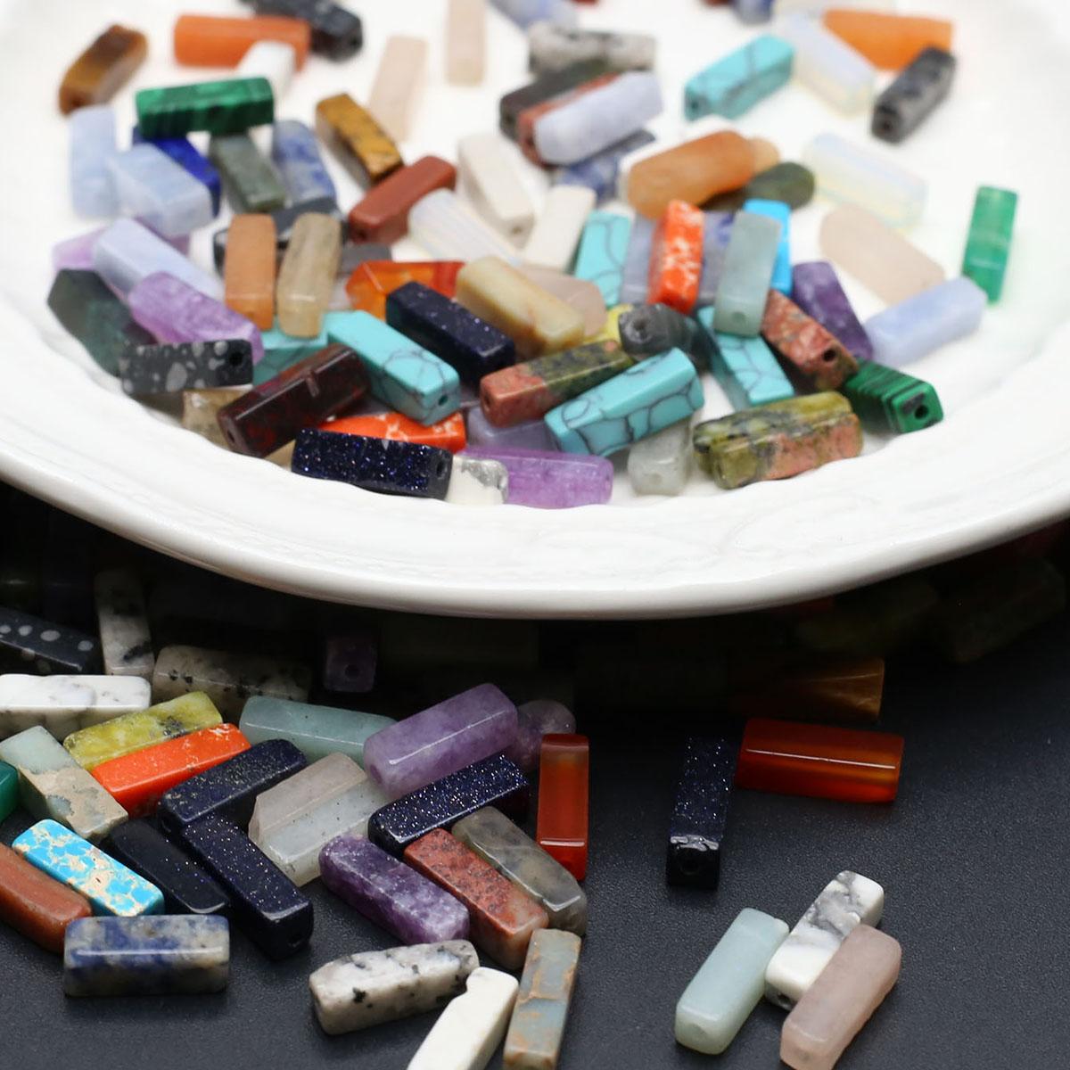 10 шт. бусины из натурального камня — фото 4