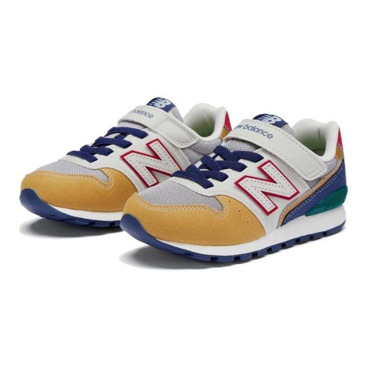 New Balance 996v3 Tan Blue Big Kids' Casual Shoes YV996JP3