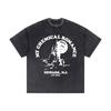 Washed Vintage Mens Punk Emo Rock Gothic Black T-shirts My Chemical Romance T Shirt Men Women Cotton Oversized Short Sleeve Tees