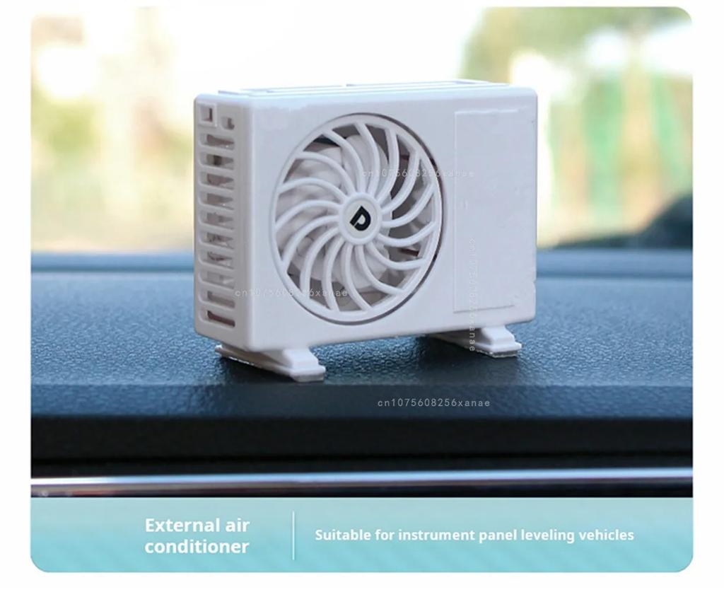 Car Decoration Solar Rotation Air Conditioner Aromatherapy Car Air Freshener for Car Conditioning Air Outlet Fragrance Perfume