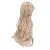 Doll Hair Wig Curly   Neat Bangs   Cutting Soft Doll Supplies for 1Celsius3 8 To 9in Head Circumference   Doll