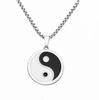 Golden Horn Prajna Pendant, Men'S Ghost Mask Necklace Halloween Gift