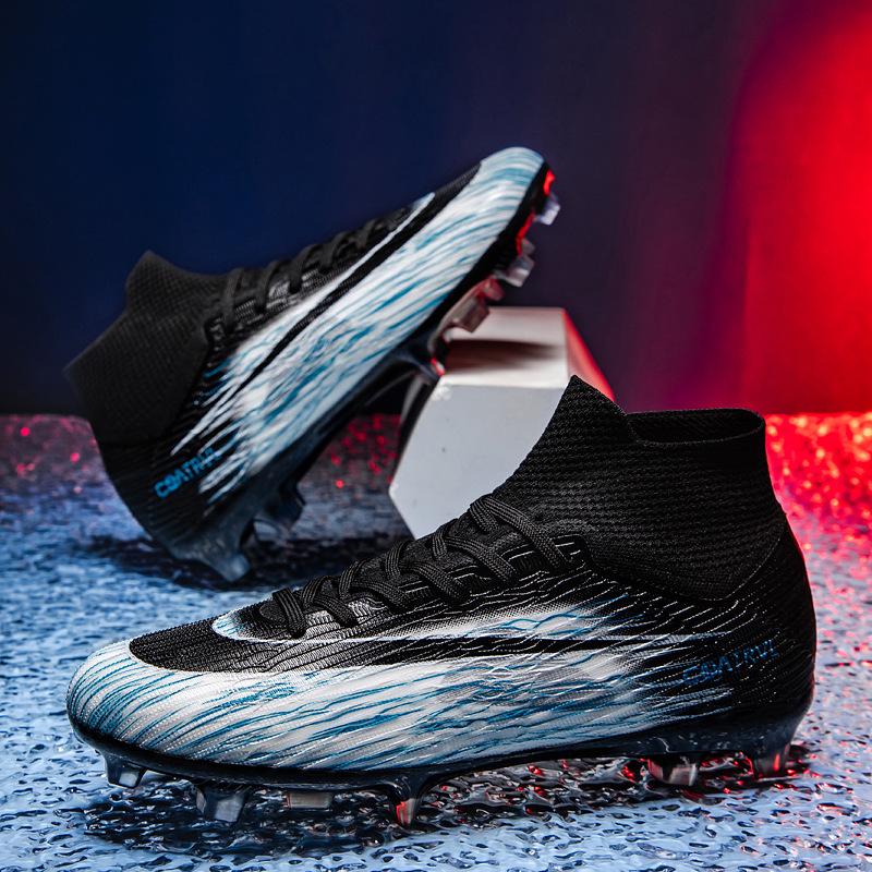 Unisex Cross-Border 17 Football Shoes, Studded for Artificial Turf, Suitable for Children, Teens, and Adults In Sports Training