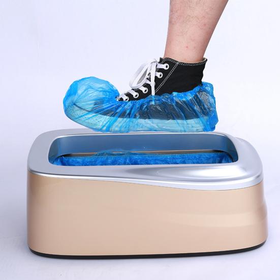 100Pcs Shoe Cover Stain-Proof Disposable Shoe Protective Covers T-shaped Buckle Foot Covers for Home Office Factory