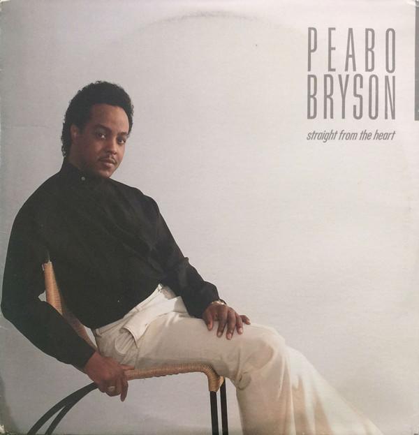 

LP Record PEABO BRYSON - Straight From The Heart 603621 Elektra 1984 US Soul/Funk Used