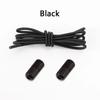 Zapatillas con Cordones Elásticos Zapatos Sin Atar Cordones Redondos para Zapatos Sin Cordones Niños Adulto Cordones Rápidos Bandas de Goma para Zapatos