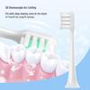 Haier Electric Toothbrush Soft Replacement Brush Heads for Small Magic Brush HTA2-HYB/SHF/JYL