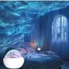 1Pc Water Ripple Star Top Night Light Girls Bedside Bedroom Aurora Dynamic Night Light Star Projection Light
