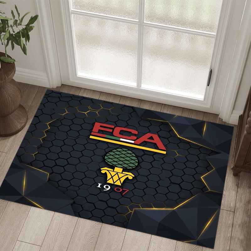 FC Augsburg FC Design Crystal Velvet Carpet Cozy Non?Slip Printed Rug For Bedroom Living Room Entrance