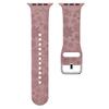 For Apple Watch 10 46mm/Ultra 2/Ultra 49mm/9 8 7 45mm/SE (2023) SE (2022) SE 6 5 4 44mm/3 2 1 42mm Pattern Imprinted Silicone Strap