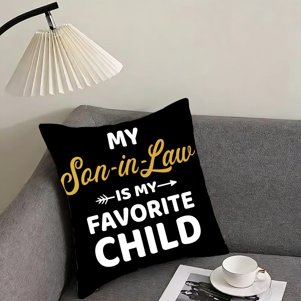 THE FAVORITE SONINLAW Cushion Cover Pillowcase Ultra Soft Skin Friendly Fabric Cloud Like Comfort Concealed Zipper