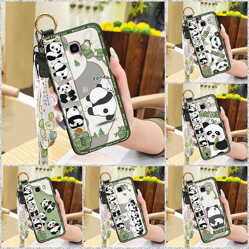 Cartoon Phone Holder Phone Case For Samsung Galaxy J510/J5 2016/J5108 Anti-knock Waterproof Shockproof Anti-dust Cute