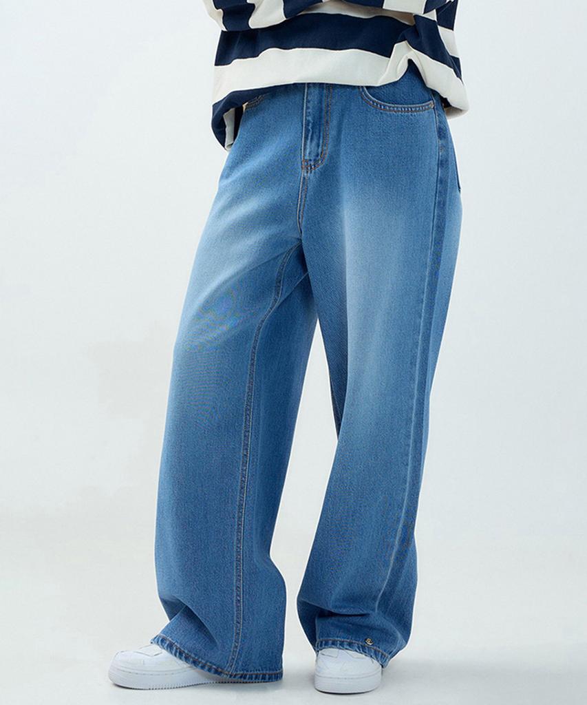 Potipo Two-Way Snap Wide Denim
