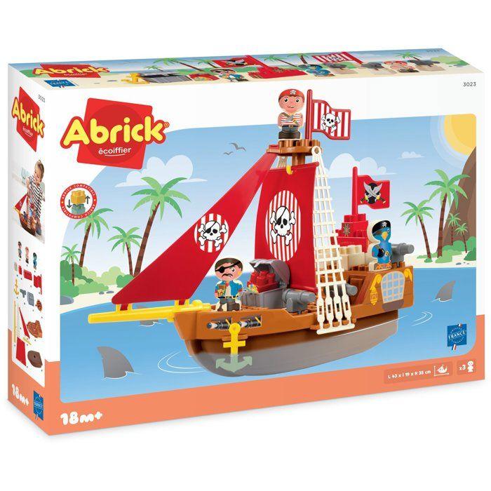Bateau pirate - Jeu de construction - A partir de 18 mois - ABRICK