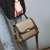 Explosive Women's Bag, New Light Luxury Retro Handbag, Simple and Minimalist Small Square Bag, Single Shoulder Diagonal Cross