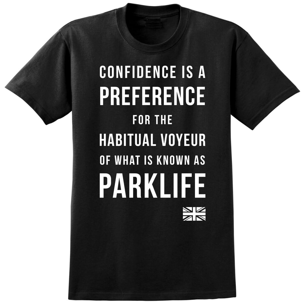 Blur Parklife Music Lyrics T-shirt Retro Classic Britpop Indie Rock Band Tee S