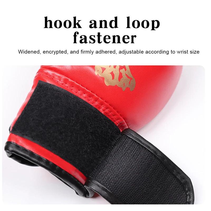 Nefes Alabilen PU Deri Boks Eldivenleri Yetişkin Çocuk Kickboks Antrenman Eldivenleri Havalandırmalı Dövüş Ekipmanları Spor Salonu Dış Mekan Sporları İçin