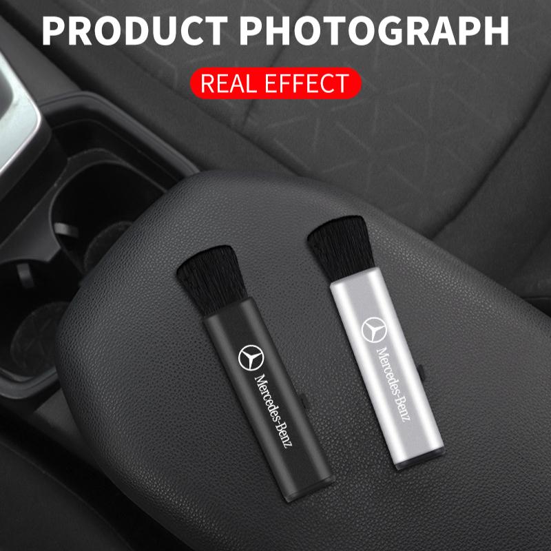 Car Interior Cleaning Tool Outlet Soft Brush Artifact Brush Goods For Mercedes-Benz AMG C500 C200 C300 A B C E GLA CLA GLK GL ML GLE W204 W205 W203