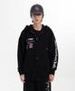 Net Social Club Telecom Logos Hood Zip-Up (Black)